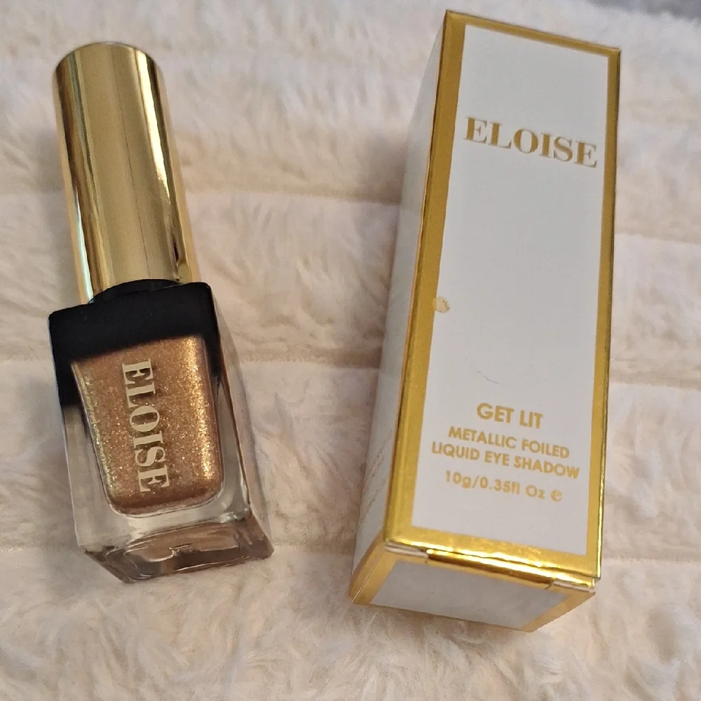 Eloise Get Lit Metallic Foiled Liquid Eyeshadow - Gold